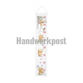 borduurpakket forever friends, groeimeter/meetlat