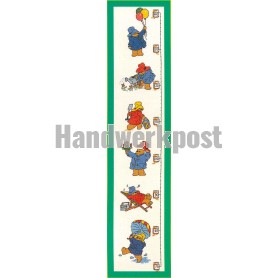 borduurpakket paddington bear, groeimeter/meetlat