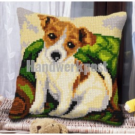 kruissteekkussen jack russel