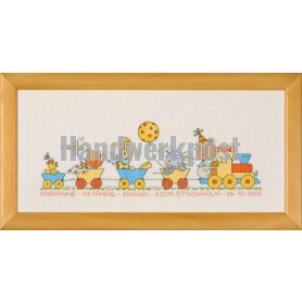 borduurpakket bobbi/happy friends, geboorte marianne