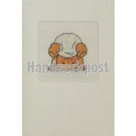 borduurpakket wenskaart, bobbi, beertje kiekeboe