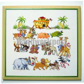 borduurpakket ark van noach