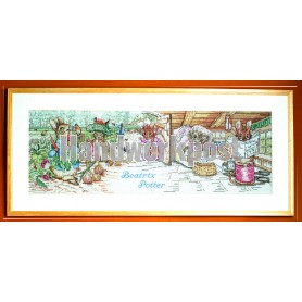 borduurpakket beatrix potter, wereld van peter rabbit