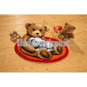 knoopkleed beer met hond