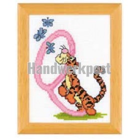 borduurpakket winnie de pooh, letter Q