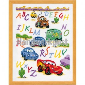 borduurpakket cars, a.b.c.