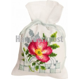 borduurpakket kruidenzakje, rose bloem-3