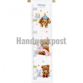 borduurpakket groeimeter/meetlat thomas