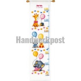 borduurpakket groeimeter/meetlat sarah