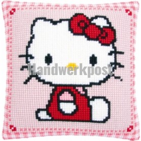 kruissteekkussen hello kitty