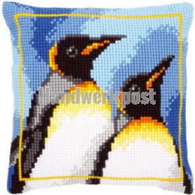 kruissteekkussen pinguins