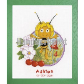 borduurpakket maya de bij, geboorte ashton