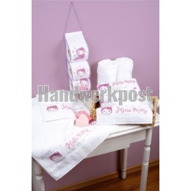 borduurpakket hello kitty, toiletrolhouder