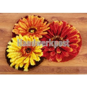 knoopkleed bloementapijt