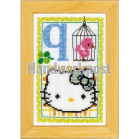 borduurpakket hello kitty, letter Q