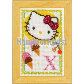 borduurpakket hello kitty, letter X