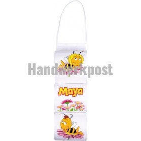 borduurpakket maya de bij, toiletrolhouder