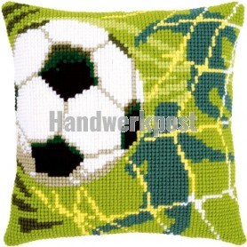 kruissteekkussen "goal"