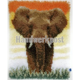 knoopkleed olifant op de savanne