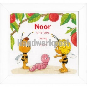 borduurpakket maya de bij, geboorte noor