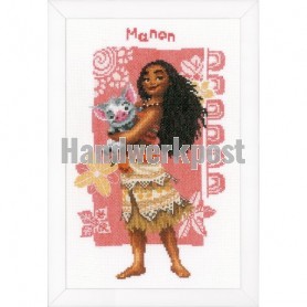 borduurpakket vaiana, geboorte manon