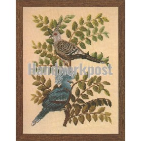 borduurpakket vogels, kroonduiven