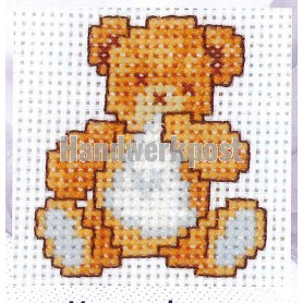 borduurpakket teddybeer met zakdoek