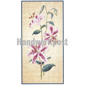 borduurpakket lelies