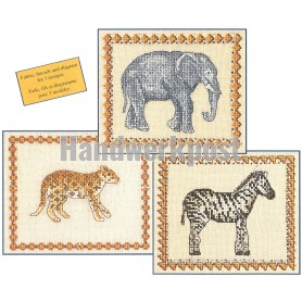borduurpakket savanne trio