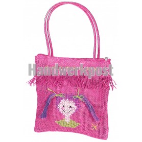 borduurpakket handtas "rose en lily"