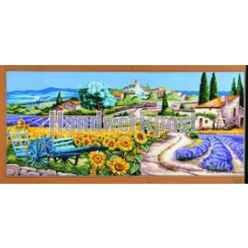 stramien + garenpakket, provence