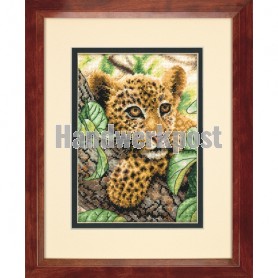 borduurpakket luipaardjong