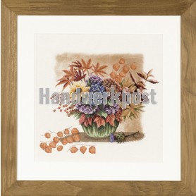 borduurpakket herfstboeket