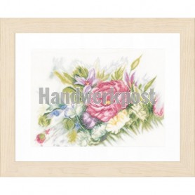borduurpakket aquarelbloemen