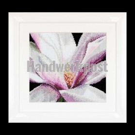 borduurpakket magnolia close-up