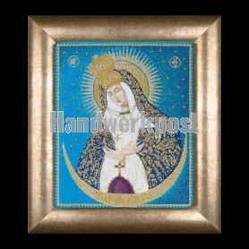 borduurpakket icoon, our lady of the gate of dawn