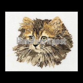 borduurpakket langharige poes