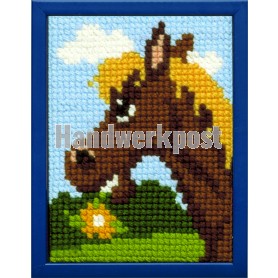kruissteekwandkleed paard