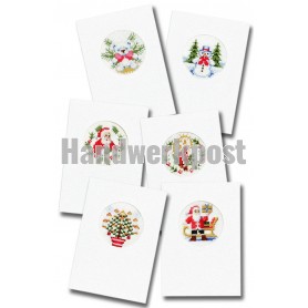 borduurpakket kerstkaart (6 st.)