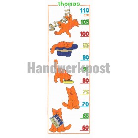 borduurpakket dikkie dik, groeimeter/meetlat thomas
