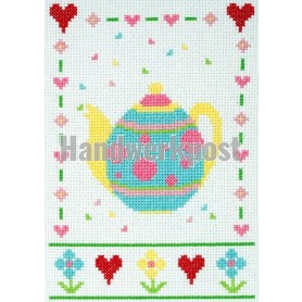 borduurpakket theepot