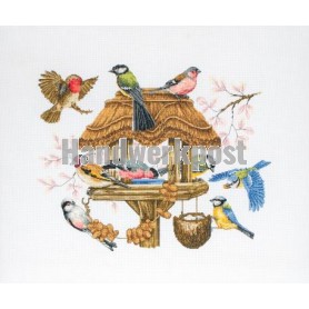 borduurpakket vogelhuisje
