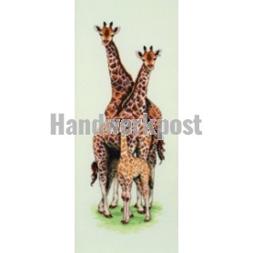 borduurpakket giraffen met jong
