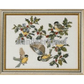 borduurpakket vogels op hulsttak