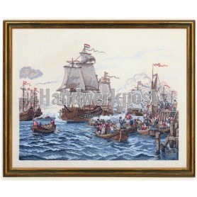 borduurpakket schepen in actie