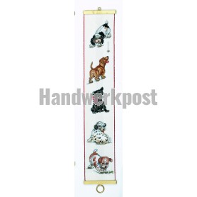 borduurpakket bellekoord, honden