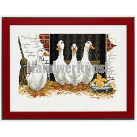 borduurpakket ganzen