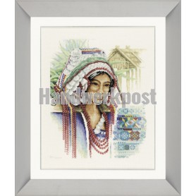 borduurpakket thaise vrouw