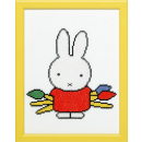borduurpakket dick bruna, nijntje met penselen