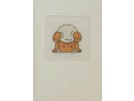 borduurpakket wenskaart, bobbi, beertje kiekeboe